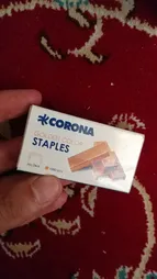 سوزن منگنه کرونا کد 3021 سایز 24/6 بسته 1000 عددی