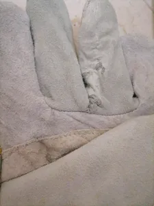 تجریه خرید دستکش ایمنی مدل چرمی کف دوبل