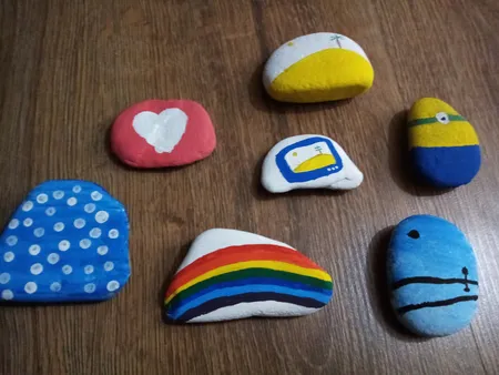 رنگ اکریلیک کد 4 حجم ۶۰ میلی لیتر بسته ۴ عددی