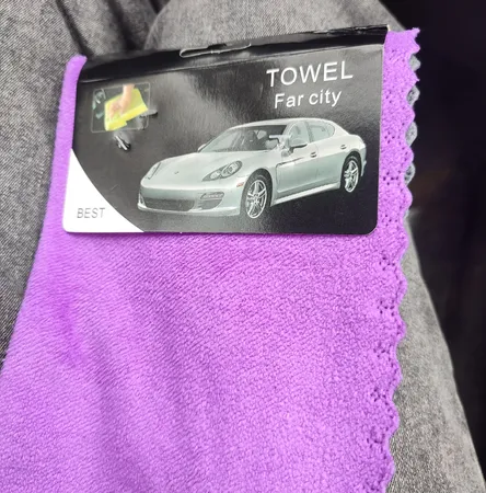 دستمال میکروفایبر نظافت خودرو مدل 03