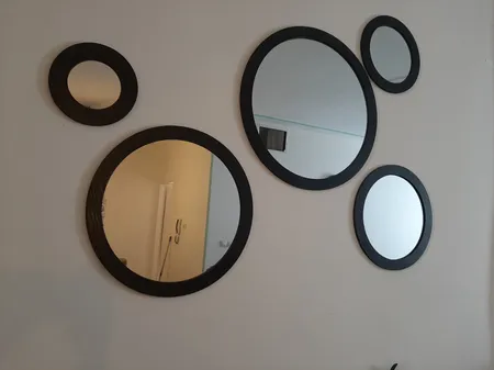 آینه مدل Rooz کد 063 مجموعه 5 عددی