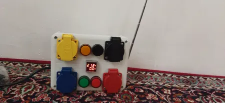 برد و ریموت 4 کانال مدل 433-MHZ