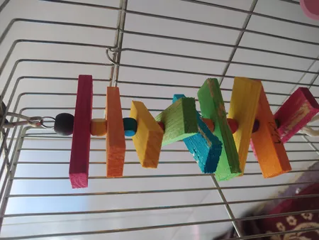 اسباب بازی پرندگان مدل آویز قفس عروس هلندی