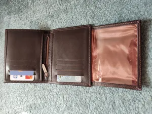 تجریه خرید کیف پول مردانه چرم بارز مدل DM14.1.nw