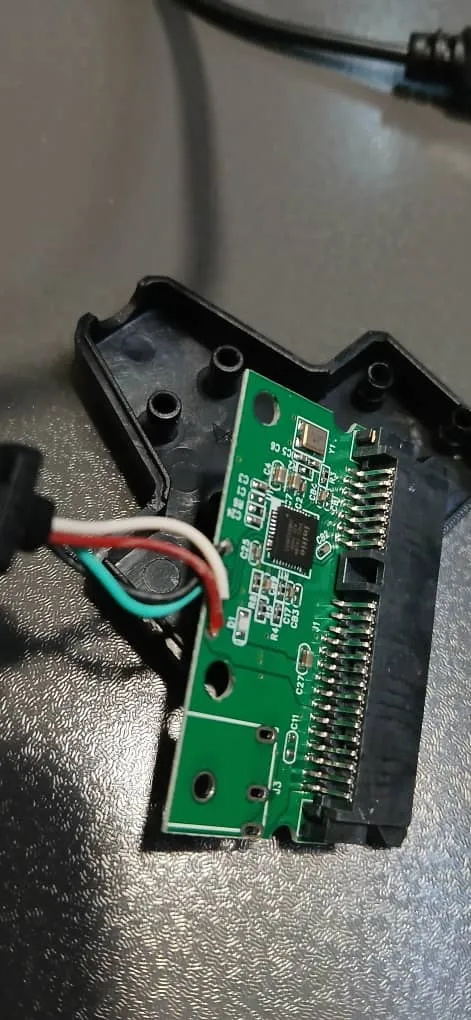 کابل تبدیل USB  به Sata مدل 039 طول 0.4 متر