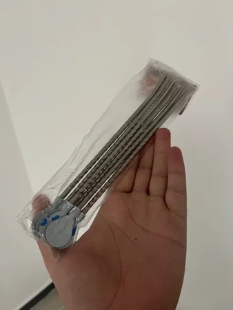 قاشق شربت خوری مدل نی دار طرح مارپیچ کد 02 مجموعه 6 عددی