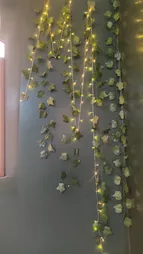 گل مصنوعی مدل ریسه برگ طرح انگور کد PAL-3030