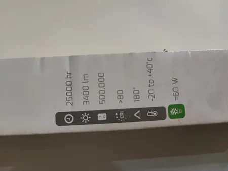 چراغ ال ای دی 40 وات بروکس مدل آریان