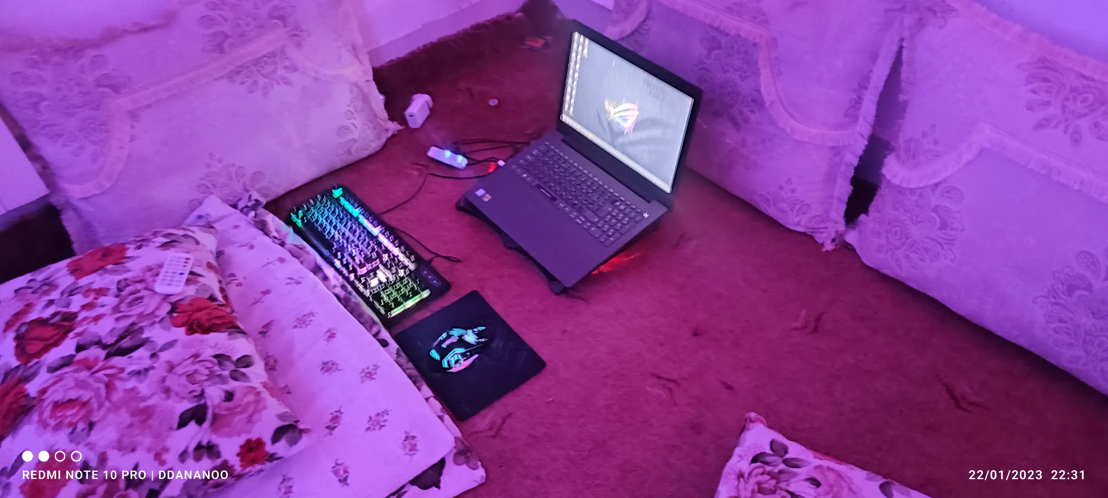 کیبورد گیمینگ گرین مدل GK601-RGB، سوییچ نیمه مکانیکال، Full-Size، نورپردازی RGB