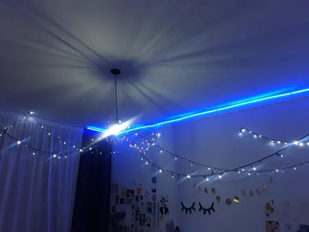 ریسه ال ای دی روژ کد  به طول 25 متر