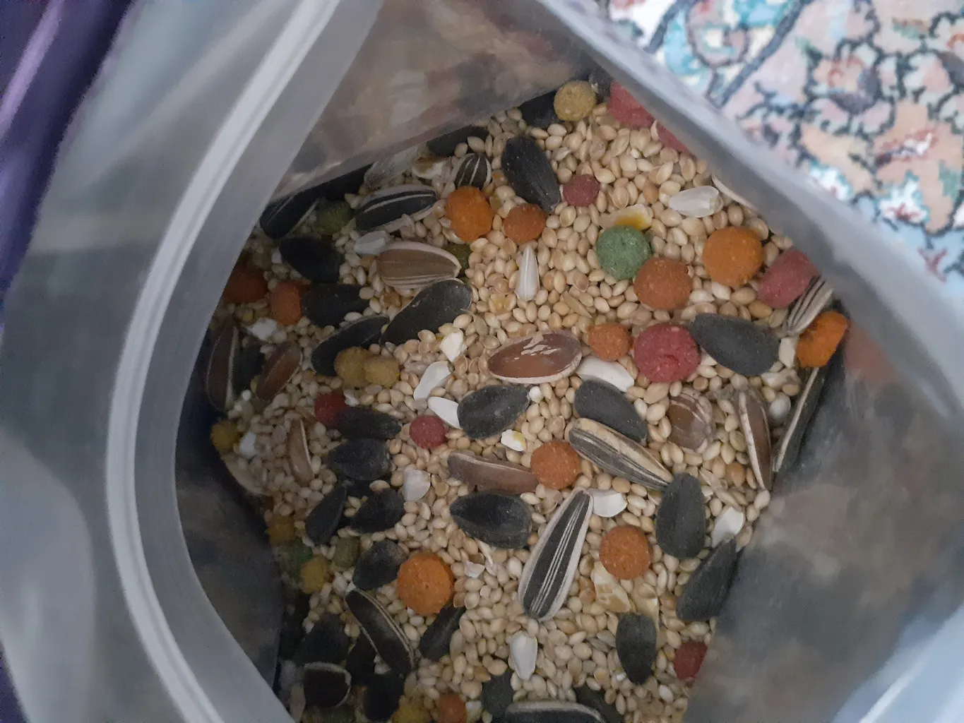 غذای مخلوط طوطی توییتی مدل 001 وزن 1 کیلوگرم