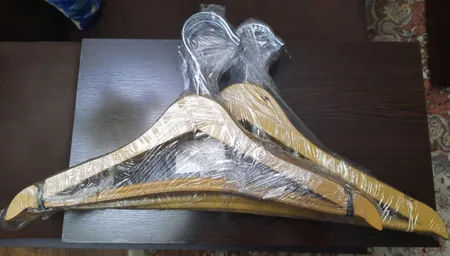 چوب لباسی طرح چوب بسته 6 عددی