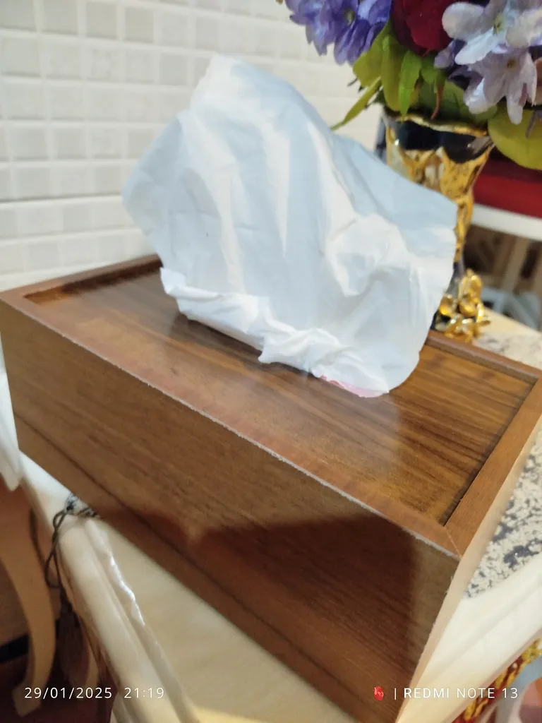 جای دستمال کاغذی مدل الماس