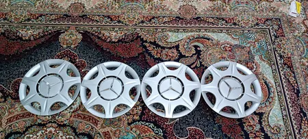 قالپاق چرخ ابویی مدل بنزی سایز 13 اینچ مناسب برای پراید بسته 4 عددی