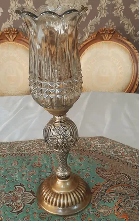 شمعدان مدل ترنادو کد Sh/T-37c مجموعه 2 عددی