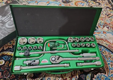 مجموعه 24 عددی آچار بکس هنس مدل 4624-6MT