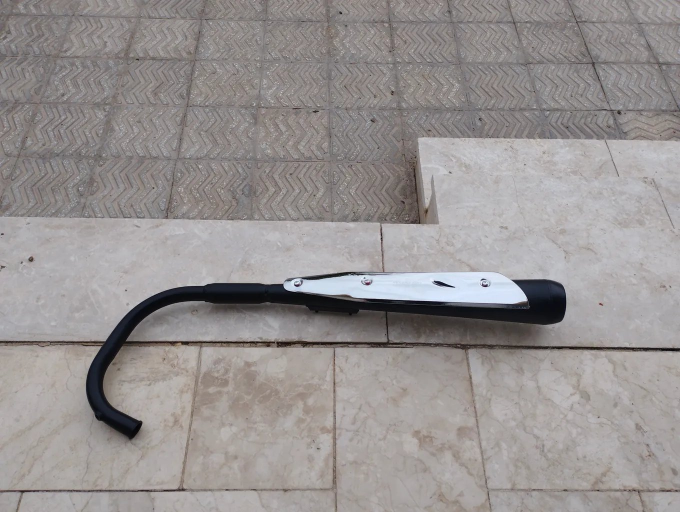 اگزوز موتور سیکلت مدل 01 مناسب برای هندا 125