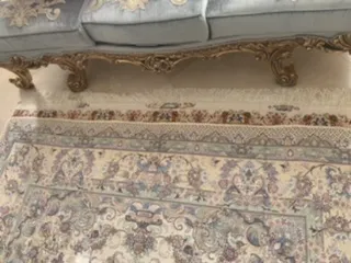 رو فرشی نادر بافت یزد کد D-250