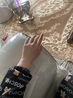 دستبند طلا 18 عیار زنانه مایا ماهک مدل MB1147 طرح نفرتیتی-هرینگبون