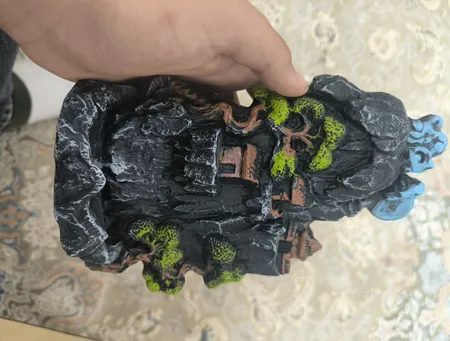 عود وجاعودی مدل آبشاری طرح صخره کد 08