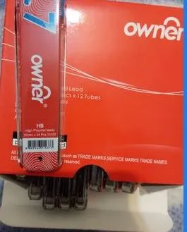 نوک مداد نوکی 0.7 میلی متری اونر مدل High Polymer بسته 12 عددی