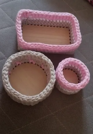 سبد وسایل کودک کد 124 مجموعه 3 عددی