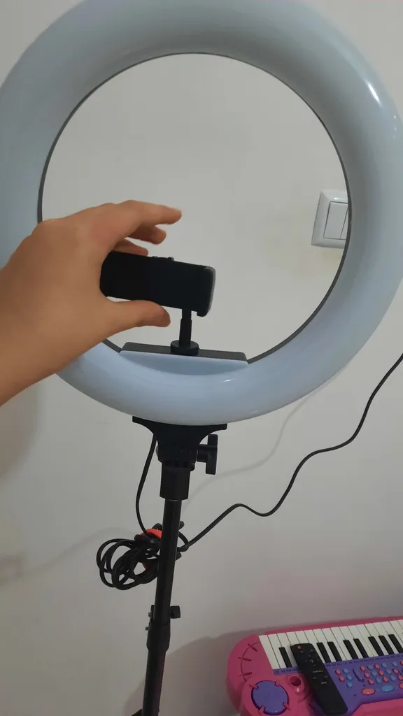 رینگ لایت مدل dimmable