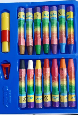 پاستل روغنی 2+12 رنگ آریا کد 2027