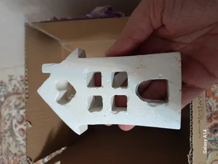 مجسمه مدل کلبه عشق مجموعه 3 عددی