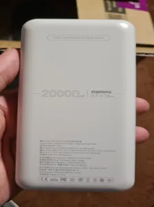 تجریه خرید پاوربانک 22.5 وات ریمکس مدل RPP-623 ظرفیت 20000 میلی آمپر ساعت