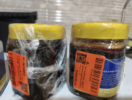 پنج شیره انگور و توت و خرما و سیب و انجیر فدک - 500 گرم