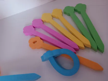 بیگودی مو مدل فومی بسته 10 عددی