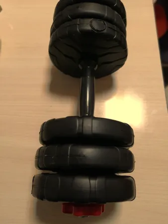 دمبل رادیس فیت مدل DVP-6-1000 وزن 6 کیلوگرم بسته 2 عددی