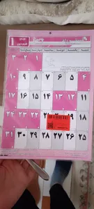 تجریه خرید تقویم دیواری سال 1405 مستر راد مدل سفر زمان کد 3031