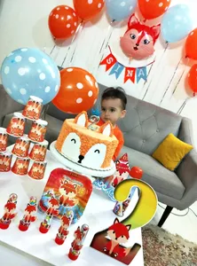 تجریه خرید مجموعه 40 عددی تم تولد مسترتم طرح روباه پلاس کد 2