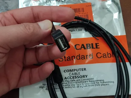 کابل افزایش طول USB 2.0 مدلST-EX2 به طول 1.5 متر