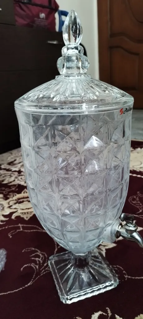 کلمن پاشاسازه مدل شیشه ای کد 2313 گنجایش 5 لیتر