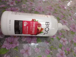 تجریه خرید ماسک مو بیول مدل Pomegranate حجم 800 میلی لیتر