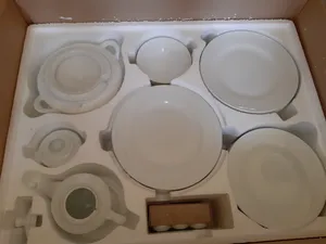 تجریه خرید سرویس غذاخوری 102 پارچه چینی زرین ایران سری رادیانس مدل White درجه یک