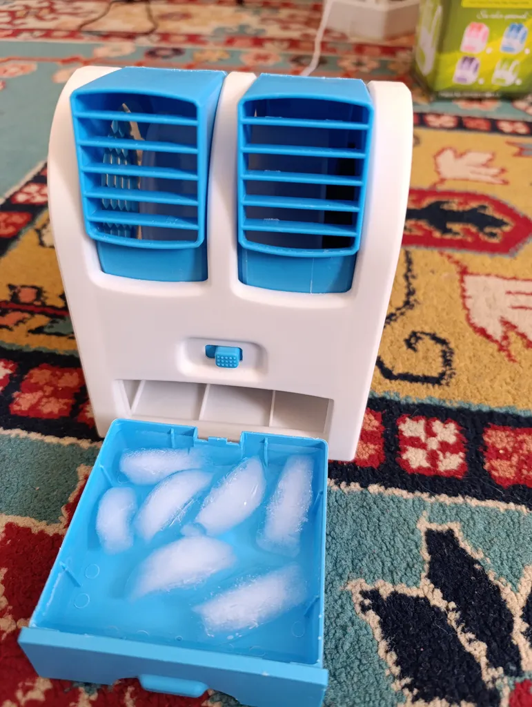 کولر آبی مینی فن USB مدل 6A