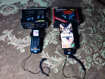 چراغ جلوی دوچرخه مدل 4 کاره 319B-15W