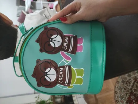کوله پشتی بچگانه طرح cream