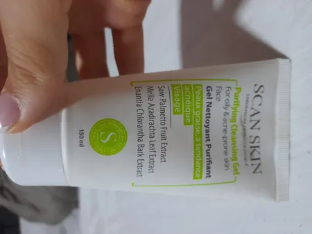 ژل پاک کننده آرایش اسکن اسکین مدل PCG مناسب پوست های چرب و مستعد آکنه حجم 150 میلی لیتر