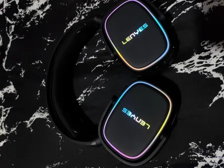 هدست مخصوص بازی بی سیم لنیز مدل LH21 ENC PRO