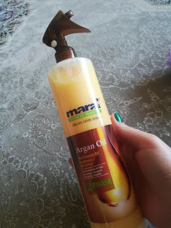 سرم مو دو فاز مارال مدل آلوئه ورا حجم 450 میلی لیتر