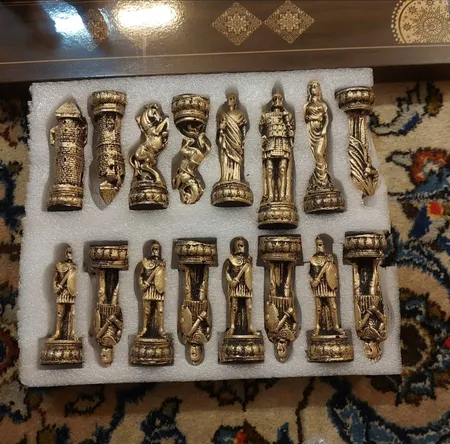 مهره شطرنج مدل رومی کد AA11