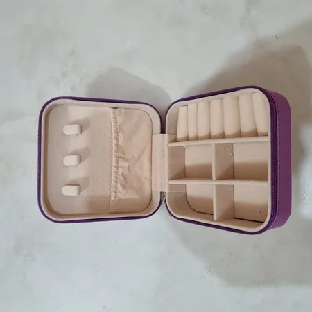 جعبه جواهرات مدل چرمی مسافرتی