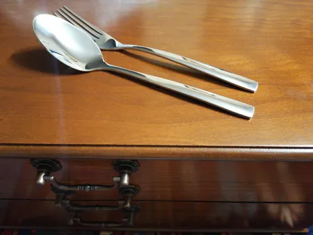 سرویس قاشق و چنگال 116 پارچه ناب استیل مدل فلورانس