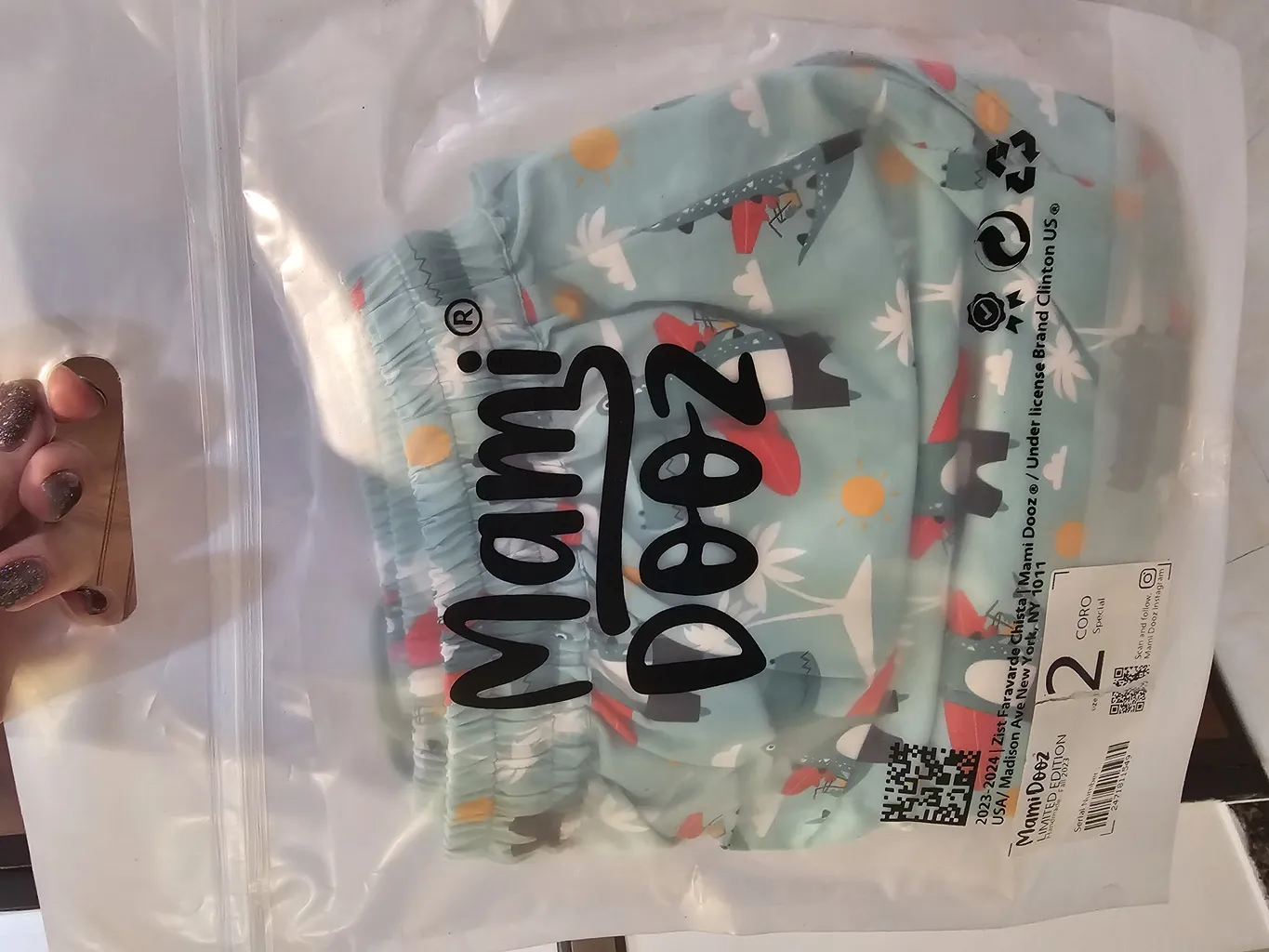 شلوارک مردانه مامی دوز مدل گرین گیتور