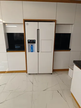 یخچال فریزر ساید بای ساید 27 فوت اسنوا مدل S1Di-S110-W